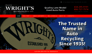 Wrightautoparts.com thumbnail