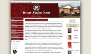 Wrightfuneralhomesc.com thumbnail