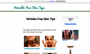 Wrinkle-free-skin-tips.com thumbnail
