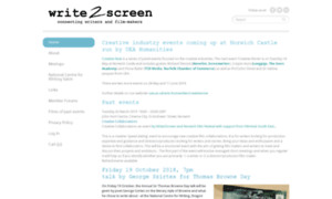 Write2screen.org.uk thumbnail