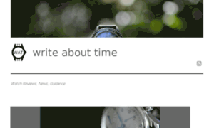 Writeabouttime.com thumbnail