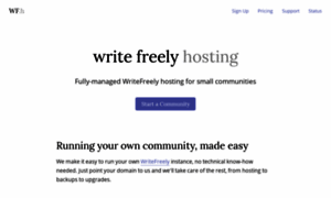 Writefreely.host thumbnail