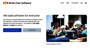 Writefreesoftware.org thumbnail