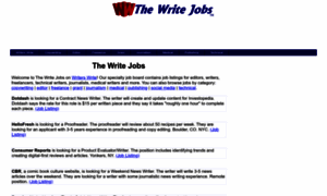Writejobs.com thumbnail