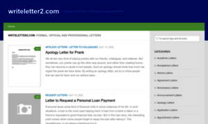 Writeletter2.com thumbnail