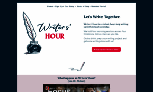 Writershour.com thumbnail