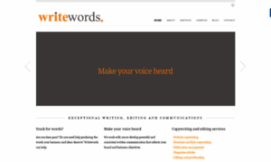 Writewords.com.au thumbnail