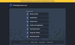 Writing4income.com thumbnail