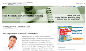 Writinganeffectivecoverletter.com thumbnail