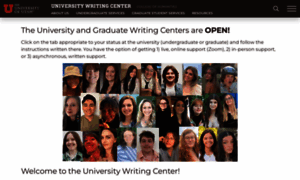 Writingcenter.utah.edu thumbnail