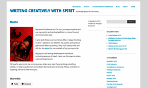 Writingcreativelywithspirit.com thumbnail