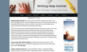 Writinghelpcentral.com thumbnail