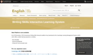 Writingskillsinteractive.cambridge.org thumbnail