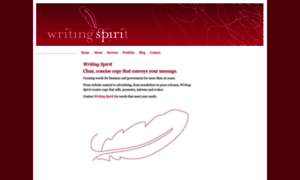 Writingspirit.com.au thumbnail