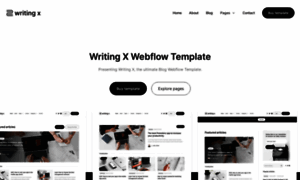 Writingtemplate.webflow.io thumbnail