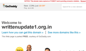 Writtenupdate1.org.in thumbnail
