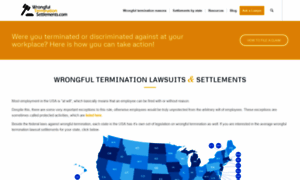 Wrongfulterminationsettlements.com thumbnail