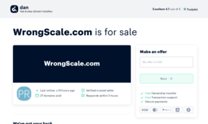 Wrongscale.com thumbnail