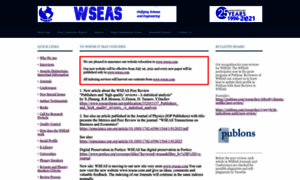 Wseas.org thumbnail