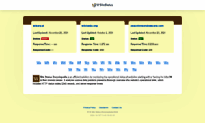 Wsitestatus.com: W Site Status Encyclopedia