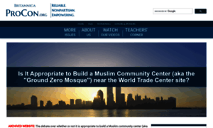 Wtcmuslimcenter.procon.org thumbnail