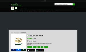 Wusf.radio.net thumbnail