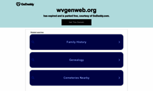 Wvgenweb.org thumbnail