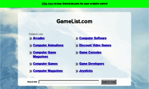 Ww.gamelist.com thumbnail