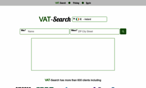 Ww.vat-search.ie thumbnail