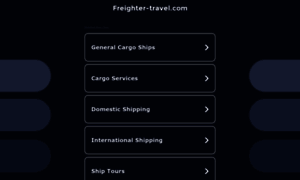 Ww01.freighter-travel.com thumbnail