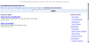 Ww1.stumbleuponbookmarks.in thumbnail