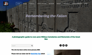 Ww1cemeteries.com thumbnail