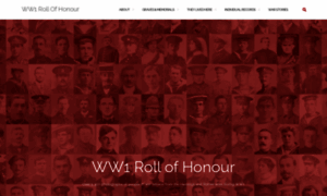 Ww1rollofhonour.co.uk thumbnail