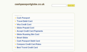 Ww2.cashpassportglobe.co.uk thumbnail