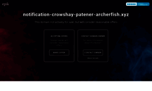 Ww2.notification-crowshay-patener-archerfish.xyz thumbnail