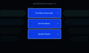 Ww2.spotifydownloader.co thumbnail