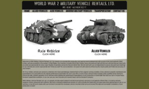 Ww2militaryvehiclerentals.com thumbnail