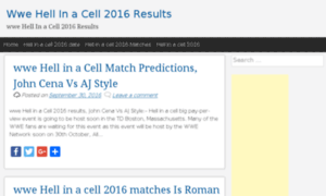 Wwehellinacell2016resultsi.com thumbnail