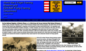 Wwiiflighttraining.org thumbnail