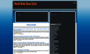 Wwnewsflash.com thumbnail