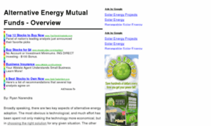 Www-alternativeenergy.com thumbnail