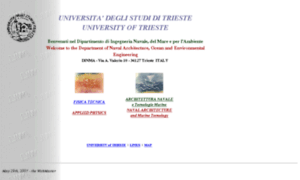 Www-dinma.univ.trieste.it thumbnail