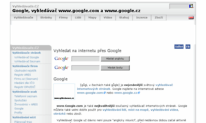 Www-google.cz thumbnail