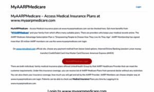 Www-myaarpmedicare.com thumbnail