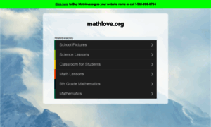 Www2.mathlove.org thumbnail