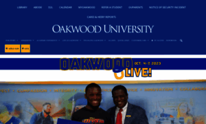 Www2.oakwood.edu thumbnail