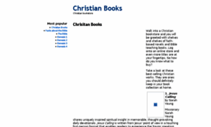 Wwwchristianbooks.com thumbnail