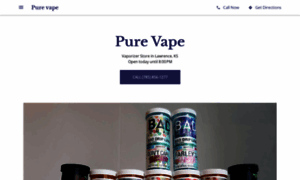 Wwwpure-vape.business.site thumbnail