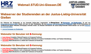 Wwwstud.uni-giessen.de thumbnail