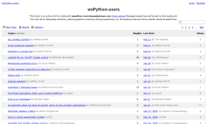 Wxpython-users.1045709.n5.nabble.com thumbnail